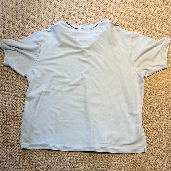 Tommy Bahama Sky Blue Polo with Yellow Embroidery - Picture 4 of 4